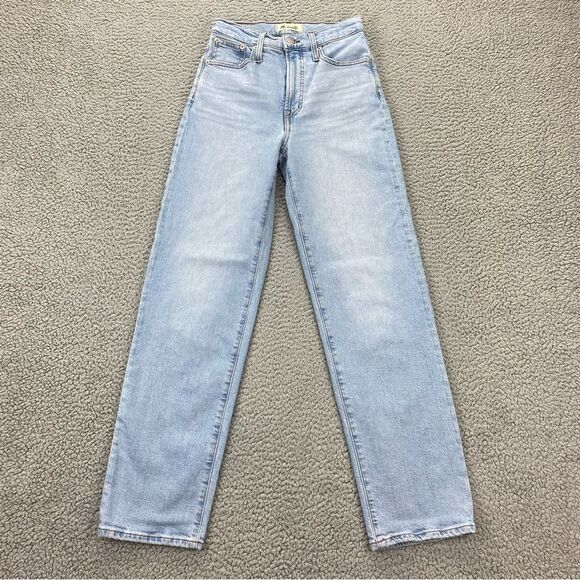Madewell Denim - Madewell Women's The Perfect Vintage Straight Jeans in Danby Wash  -   Size:  24